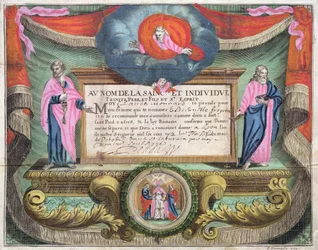 Marriage Certificate for Claude Monnard issued at Lyon in 1672